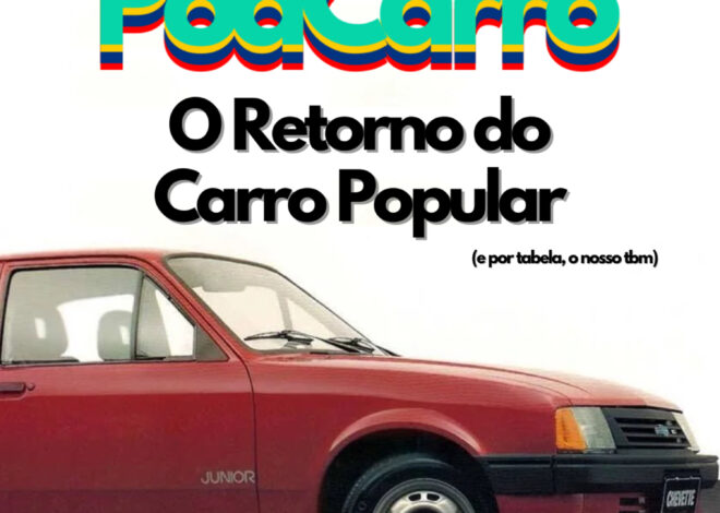 116: O Retorno do Carro Popular (e por tabela, o nosso tbm)